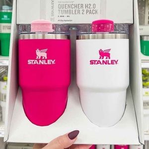 🩷 Stanley - 2pk - Hot Pink / White - New !